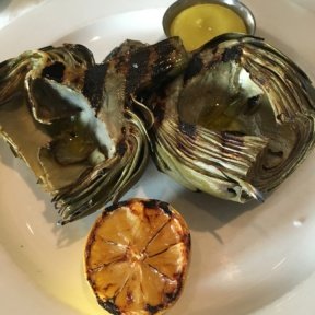 Gluten-free artichokes from North End Grill